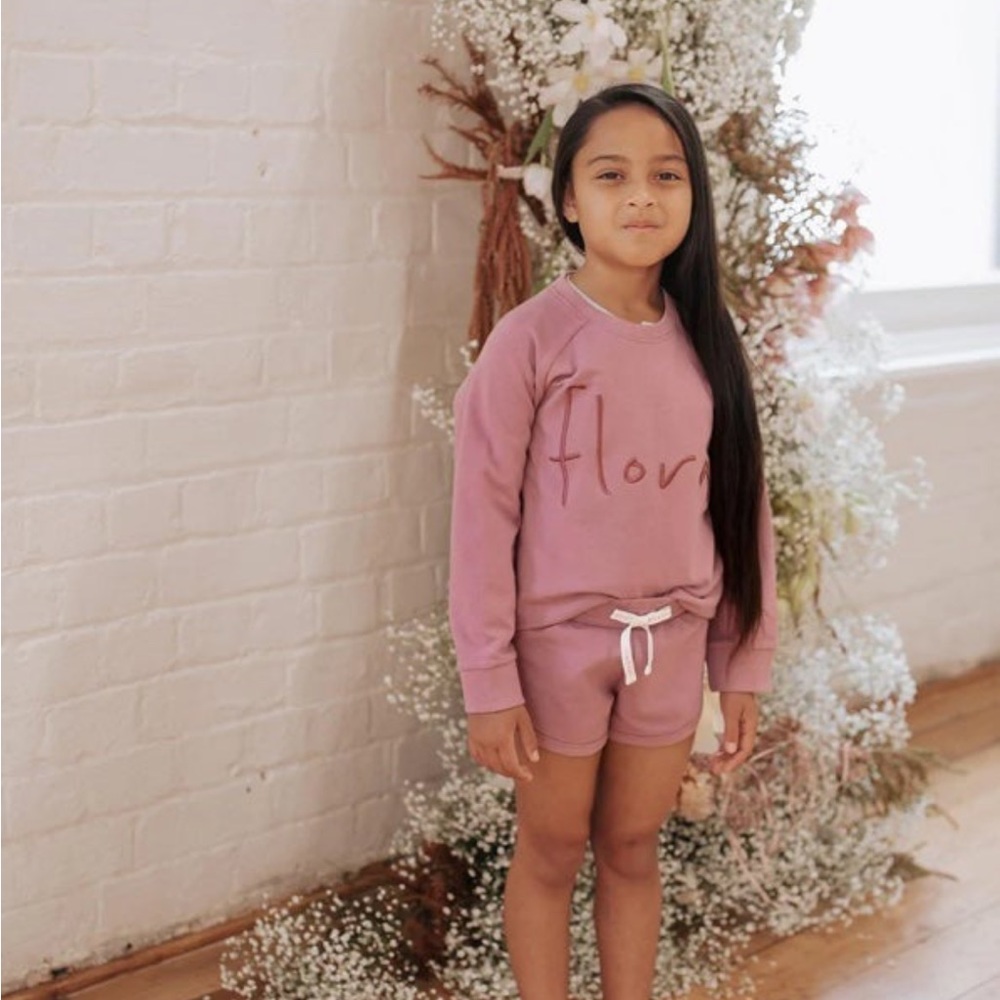 NEW Jamie Kay Flora Sweat Sweater Plum - Picture 2 of 5